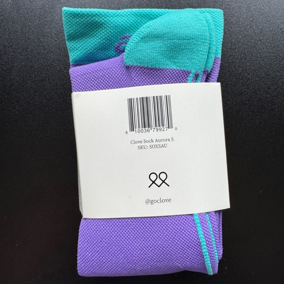 NWT Clove Compression Socks, Small (W5-8.5), Aurora | Nurse Medical Travel - Picture 4 of 4